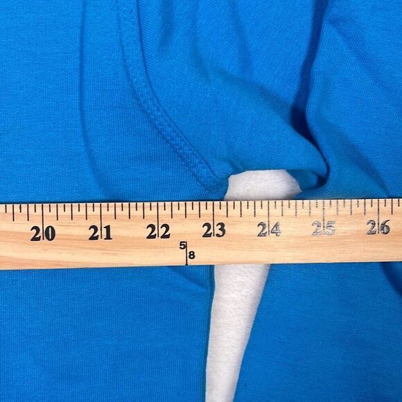 Champion crewneck pullover power blend logo graphics balboa blue Men Medium NWT - Picture 2 of 7